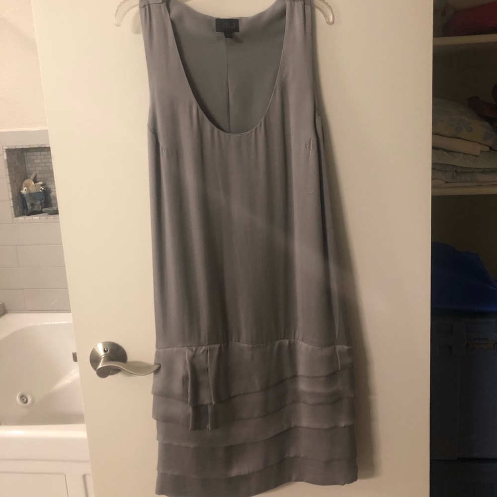 Silk Grey Dress